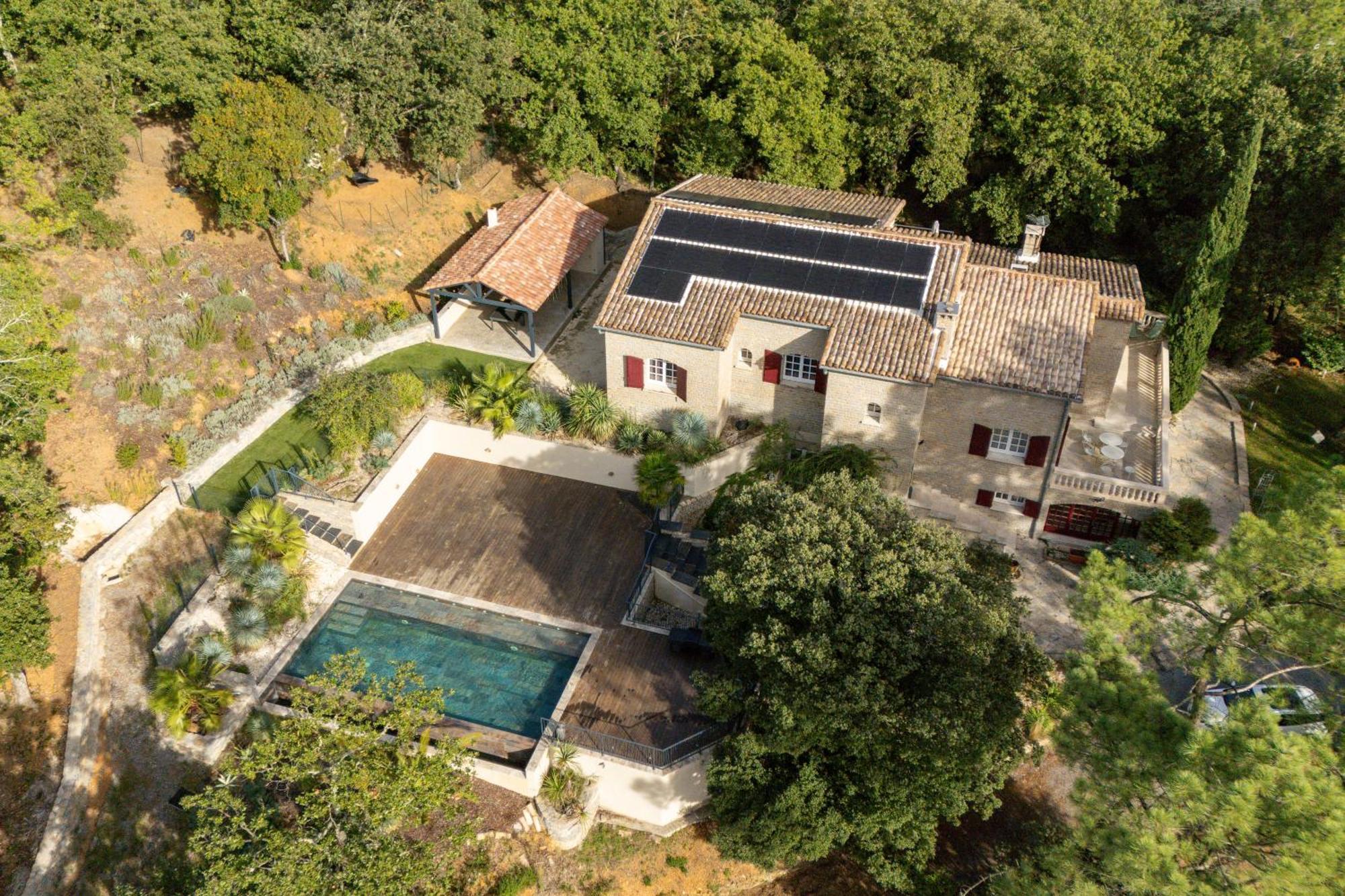 Les Hauts Du Marquet: Luxe 5-Star Gite with Infinity Pool in Cevennes Saint Jean du Pin Exterior photo